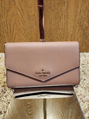 Kate Spade saffiano leather envelope wallet/wristlet